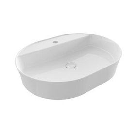 Hafele Bonita OB 600x450 mm Parlak Beyaz Banyo Lavabosu