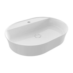 Hafele Bonita OB 600x450 mm Parlak Beyaz Banyo Lavabosu