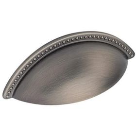Hafele Calisto 64 mm Kabuk Antik Gümüş Kulp
