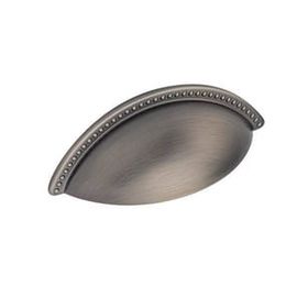 Hafele Calisto 64 mm Kabuk Antik Gümüş Kulp