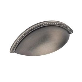 Hafele Calisto 64 mm Kabuk Antik Gümüş Kulp
