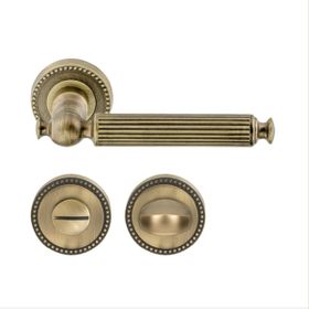 Hafele Calisto KK Wc Tipi Antik Bronz Renkli Kapı Kolu