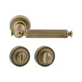 Hafele Calısto Wc Antik Bronz Kapı Kolu Seti