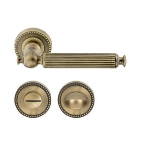 Hafele Calısto Wc Antik Bronz Kapı Kolu Seti