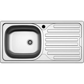 Hafele CAPUA03 860x435 mm Satin Sağ Tezgah Üstü Eviye