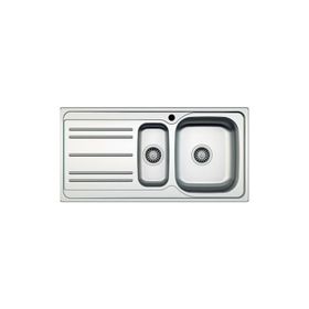 Hafele Capua06 1000x500 mm Satin Sol Tezgah Üstü Eviye