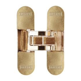 Hafele CDH 80C İçin 4 Kapak Parlak Pirinç Gizli Menteşe Kapağı