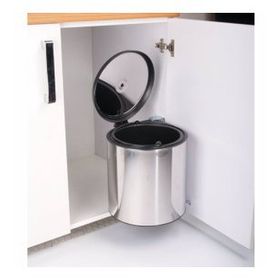 Hafele City 10 lt Paslanmaz Çelik Çöp Kovası