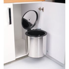 Hafele City 10 lt Paslanmaz Çelik Çöp Kovası