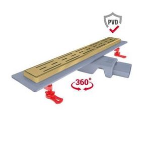 Hafele Collect 50 400 mm Parlak Altın Duş Kanalı