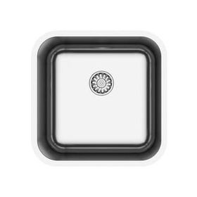 Hafele ENNA02 445x445 mm Parlak Tezgah Altı Eviye