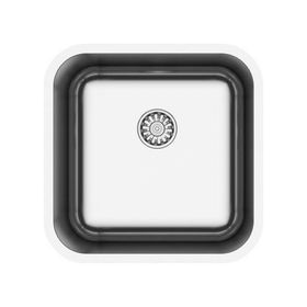 Hafele ENNA02 445x445 mm Parlak Tezgah Altı Eviye