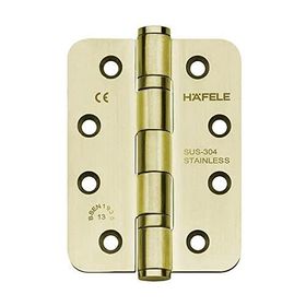 Hafele F Parlak Pirinç 102x76x3 mm Yaprak Menteşe