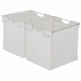 Hafele Flexstore 100 cm Krom Renk Açma Çamaşır Sepeti Rafı
