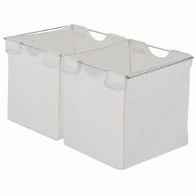 Hafele Flexstore 100 cm Krom Renk Açma Çamaşır Sepeti Rafı