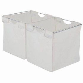 Hafele Flexstore 90 cm Krom Renk Açma Çamaşır Sepeti Rafı