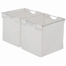 Hafele Flexstore Açma Beyaz Renk Çamaşır Sepeti