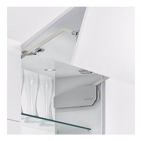 Hafele Free Fold Gri 77-84 cm 4.9-9.8 kg Kalkar Katlanır Makas Seti