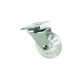 Hafele Frenli Plakalı 50 mm Şeffaf Tekerlek