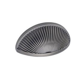 Hafele Gain 64 mm Kabuk Antik Gümüş Kulp