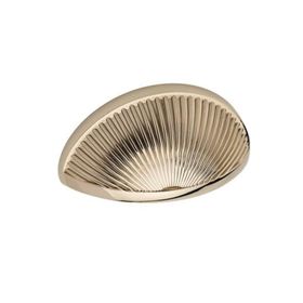 Hafele Gain 64 mm Kabuk Parlak Pirinç Kulp