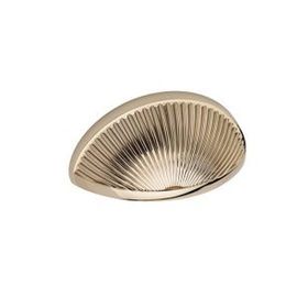 Hafele Gain 64 mm Kabuk Parlak Pirinç Kulp