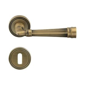 Hafele Gain Oda Antik Bronz Kapı Kolu Seti