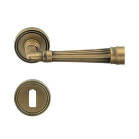 Hafele Gain Oda Antik Bronz Kapı Kolu Seti