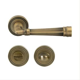 Hafele Gain Wc Tipi Antik Bronz Renkli Kapı Kolu