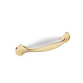 Hafele Glenn 96 mm Parlak Pirinç Kulp