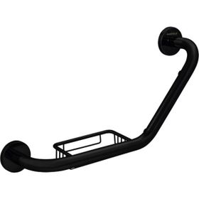 Hafele Hose 440 mm Mat Siyah Açılı Tutamak