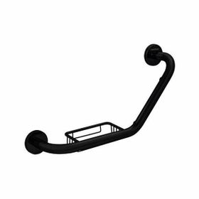 Hafele Hose 440 mm Mat Siyah Açılı Tutamak