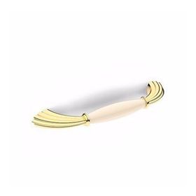 Hafele Jenna160 mm Parlak Pirinç Kulp