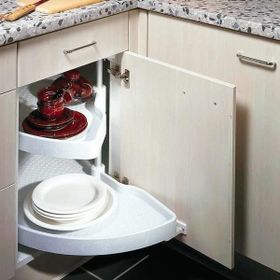 Hafele Jet 180 Derece Plastik Antrasit Çap 75 cm Sepet