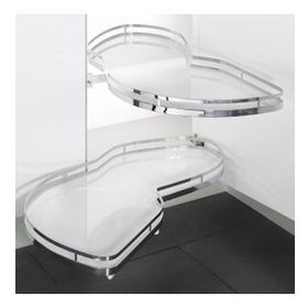 Hafele Lemans II A. Style Krom Sol 50 cm Sepet
