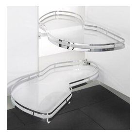 Hafele Lemans II A. Style Krom Sol 50 cm Sepet