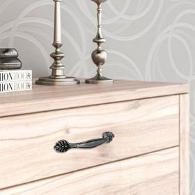 Hafele Lily 96 mm Antik Gümüş Kulp
