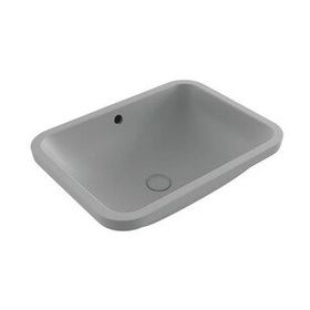 Hafele Lorna 550x410 mm Mat Gri Banyo Lavabosu
