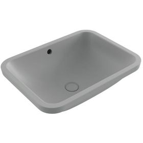 Hafele Lorna 550x410 mm Mat Gri Banyo Lavabosu