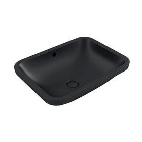 Hafele Lorna 550x410 mm Mat Siyah Banyo Lavabosu