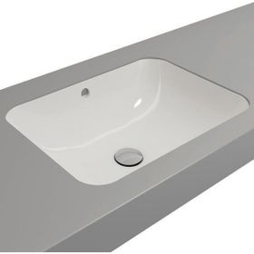 Hafele Lorna 550x410 mm Parlak Beyaz Banyo Lavabosu
