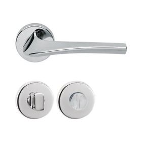 Hafele Master Wc Parlak Krom Kapı Kolu Seti