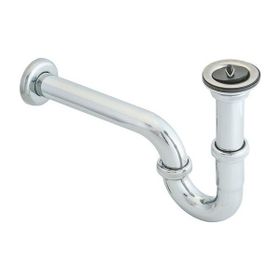 Hafele Metal 350 mm Parlak Krom Renk Banyo Sifonu