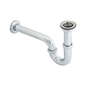 Hafele Metal 350 mm Parlak Krom Renk Banyo Sifonu