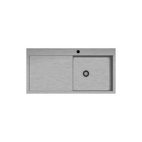 Hafele Novara Plus01 1000x510 mm Fırçalı Sol Eviye