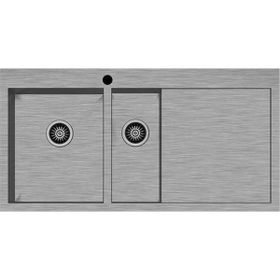 Hafele Novara Plus02 1000x510 mm Fırçalı Sağ Eviye