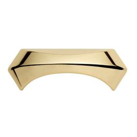 Hafele Nove 96 mm Kabuk Parlak Pirinç Kulp