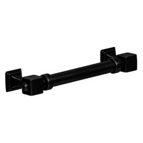 Hafele Pard Mat Siyah 160 mm Kulp