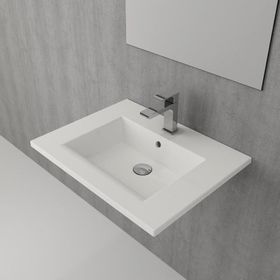 Hafele Parlak Beyaz 615x475 mm Tierra 60 Lavabo