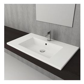 Hafele Parlak Beyaz 815x475 mm Tierra 80 Lavabo
